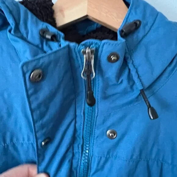 L.L. Bean Winter Warmer Insulated Water Resistant Coat Blue Women's Plus Size 2X - Picture 4 of 9